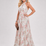 Guinevere | Robe midi fluide à motif floral