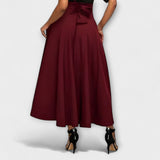 Luitgard - Jupe Maxi Élégante au Style Chic