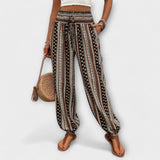 Scarlett - Pantalon avec motif ethnique