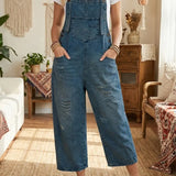 Aurevia | Salopette en denim au look vintage