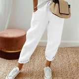 Pantalon Femme Coupe Relaxée