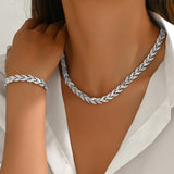 Cleo | Elegant Necklace & Bracelet Set
