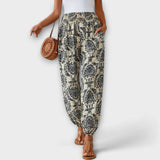 Scarlett - Pantalon avec motif ethnique