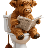 Highland Cow Advent Calendar 2025 – 24 Festive Miniatures 🐮🎄