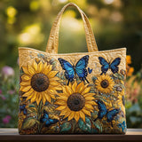 Tournesol - Sac Tote Rembourré Festif