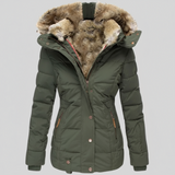 Evelyn | Warm Fur-Lined Winter Coat