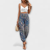 Scarlett - Pantalon avec motif ethnique