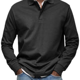 Sebastian | Long-Sleeve Luxury Polo