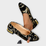 Ballerines Élégantes avec Détails Sophistiqués