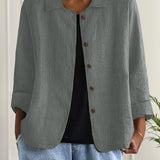 Marilla™ – Cardigan chemise léger classique