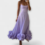 Lily - Robe midi festive