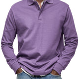 Sebastian | Long-Sleeve Luxury Polo