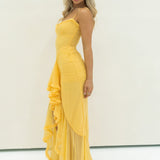 FLAVIA Ruffle Maxi Dress