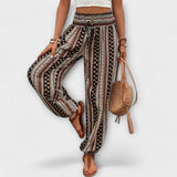 Scarlett - Pantalon avec motif ethnique