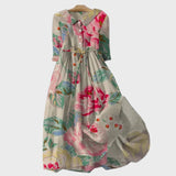 Robe Bohème à Fleurs