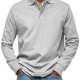 Sebastian | Long-Sleeve Luxury Polo