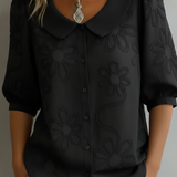 Aurélie™ — Blouse légère avec design floral pour une élégance naturelle