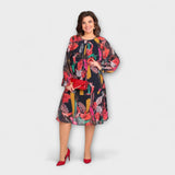 Caroline - Robe élégante grande taille pour un confort ultime