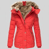Evelyn | Warm Fur-Lined Winter Coat