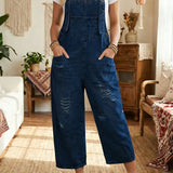 Aurevia | Salopette en denim au look vintage