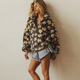 Rose | Floral Fleece Pullover