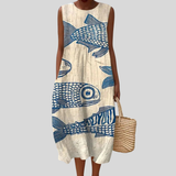 Robe fluide et confortable