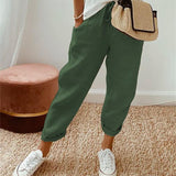 Pantalon Femme Coupe Relaxée