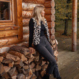 ASTRID | The leopard knit vest