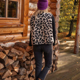 ASTRID | The leopard knit vest