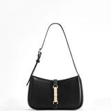 Golden Wist Lock Shoulder Bag