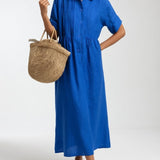 Lysandra™ — Robe chemise fluide estivale