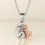 Necklace with Cat Pendant