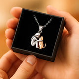 Necklace with Cat Pendant