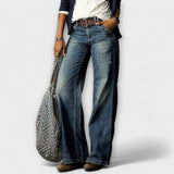 Cess - Jean en denim à jambe large