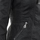 Aven | Modern Hooded Leather Jacket