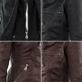 Aven | Modern Hooded Leather Jacket