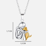 Necklace with Dog Pendant