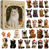 Cat Lovers Advent Calendar 2025 – 24 Festive Feline Collectibles 🎄🐱