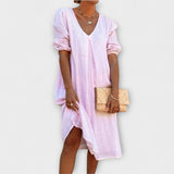Fanny - Robe d'été élégante avec détails en crochet