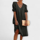 Fanny - Robe d'été élégante avec détails en crochet