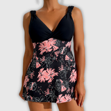Franziska | Robe de bain élégante avec imprimé floral