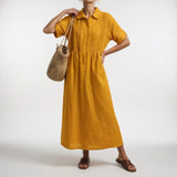 Lysandra™ — Robe chemise fluide estivale
