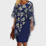 Lyanna - Robe en Chiffon Floral pour Femmes