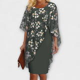 Lyanna - Robe en Chiffon Floral pour Femmes