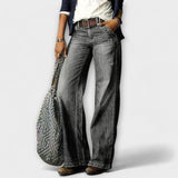 Cess - Jean en denim à jambe large