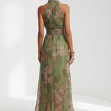 Roséline™ — Robe longue florale élégante aérienne