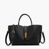 All-match Top Handle Textured Shoulder Bag