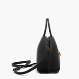 All-match Top Handle Textured Shoulder Bag