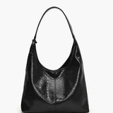 Leisure Button Clasp Hobo Bag