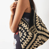 Crochet Macrame Shoulder Bag